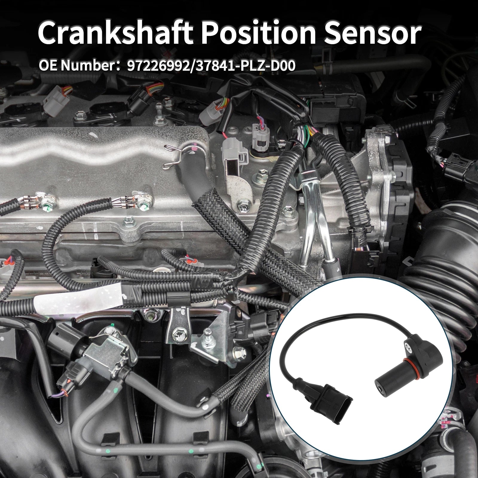 Crankshaft Position Sensor for Honda Civic 1.7 CTDi (2002–2005) No. 37841-PLZ-D00