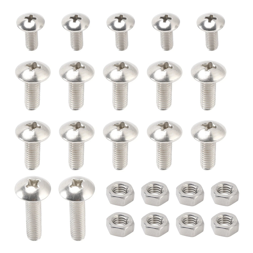 25-Piece Fender Bolts Screw Kit for Yamaha Banshee 350 (All Years)