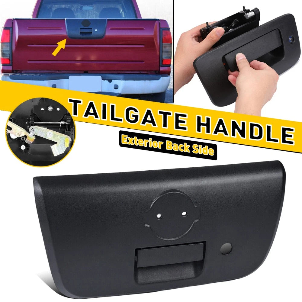 Rear Tailgate Handle for Nissan Frontier (2001–2004) w/Keyhole