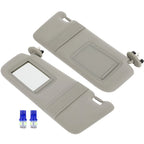 Set of 2 Gray Sun Visors with Sunroof for Toyota Camry (2007–2011)