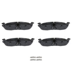 Set of 4 Ceramic Brake Pads for Ford F-150, Lincoln Blackwood