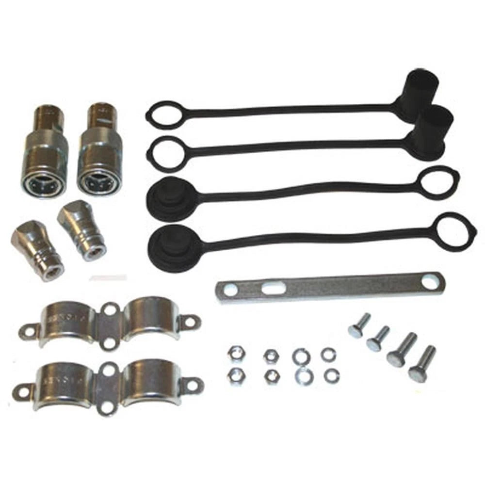 Hydraulic Coupler Kit for Break-Away Clamp (One-hand Connect/Disconnect)