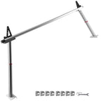 2Pcs Adjustable Aluminum Ladder Rack for Universal Trucks (71in, 800lbs)