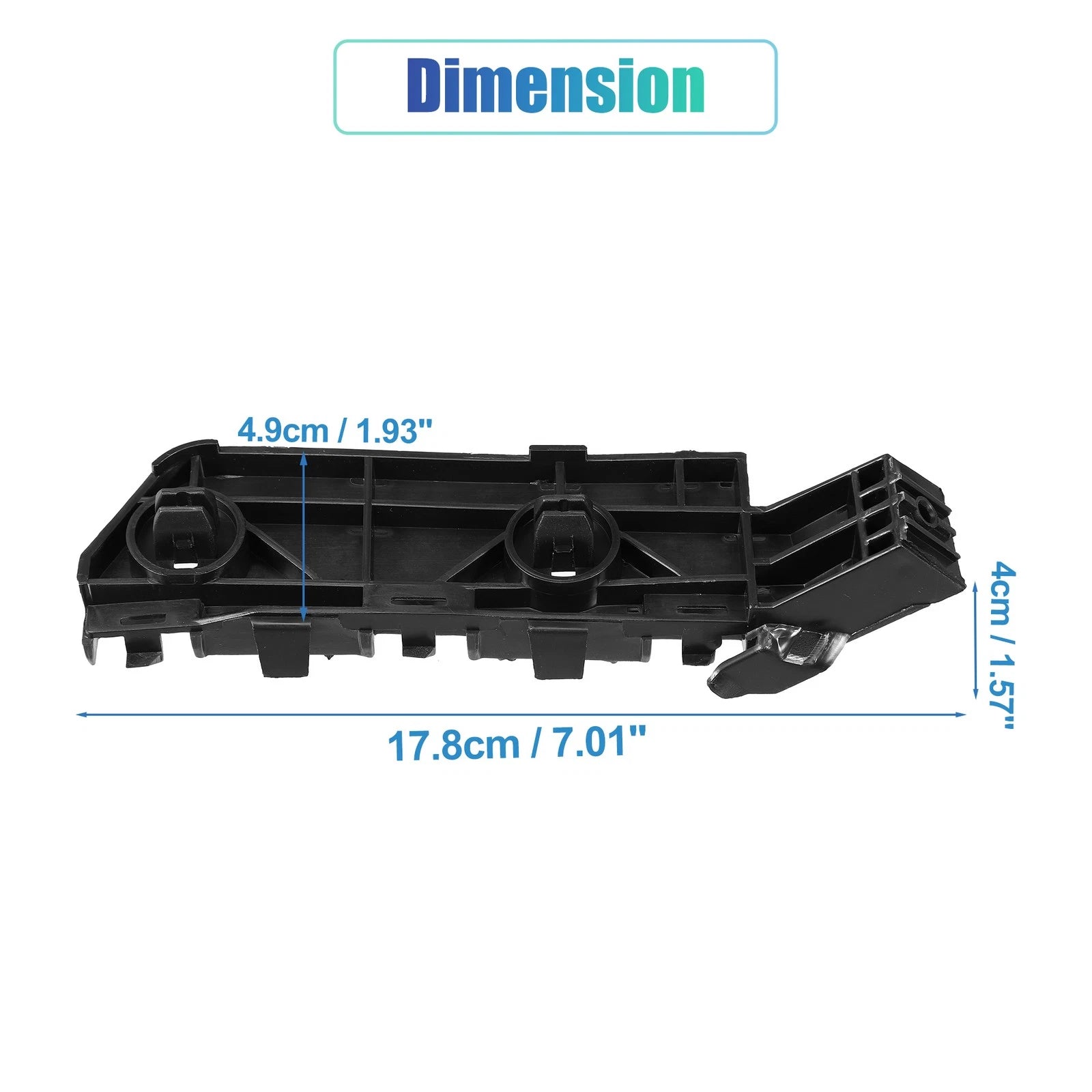 Left Front Bumper Bracket for Honda CR-V (2007–2011) NO.71198-SWA-003