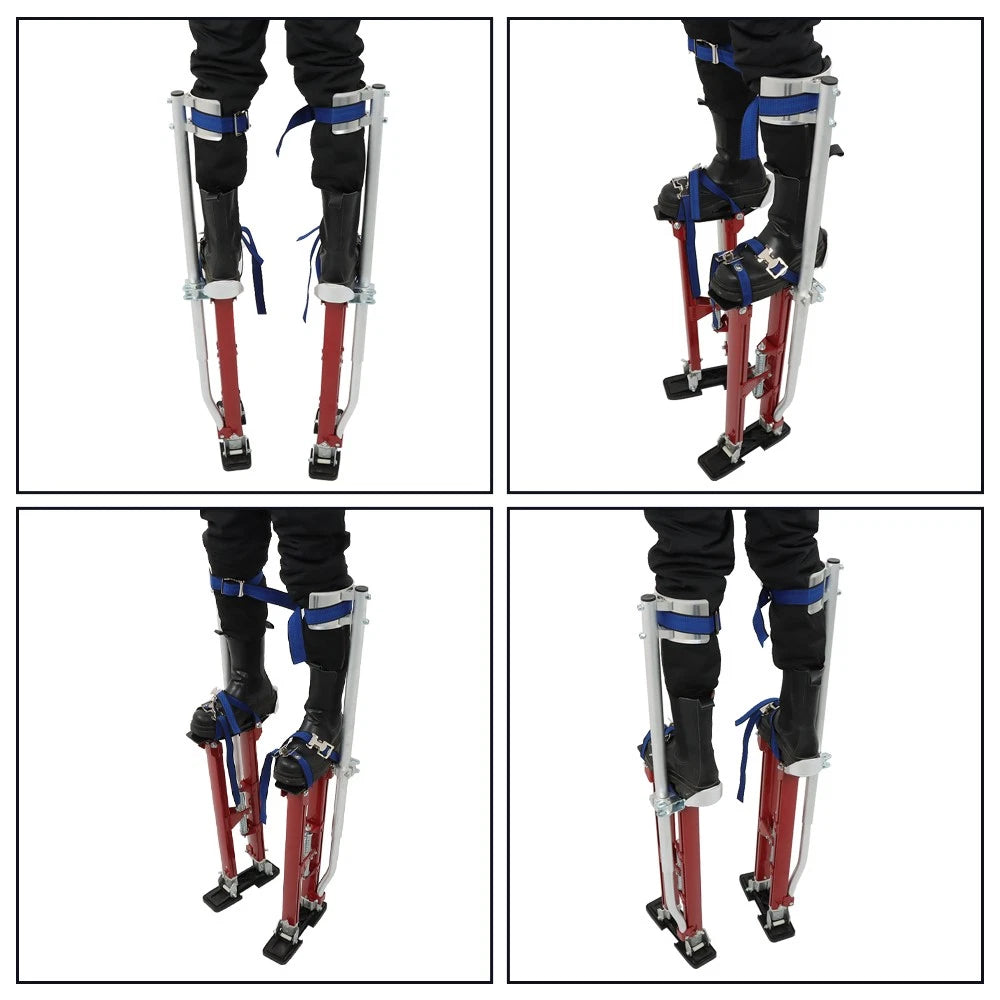 Adjustable Height Stilts Tool for Painter Taping (24"-40") Aluminum