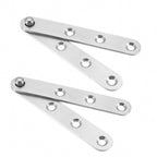 Set of 2 Tool Box Cabinet Door Hinges 100mm x 16mm x 11mm