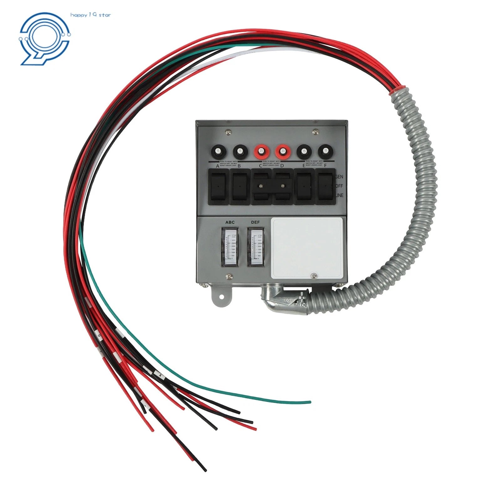 30 Amp 6-Circuit Transfer Switch Kit for (31406CWK, 31410CRK, 31406CRK)