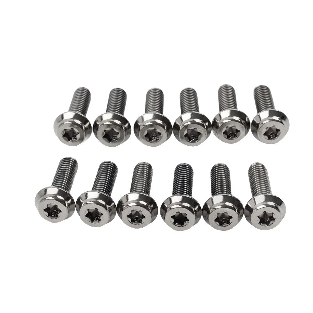 12x Front Disc Brake Bolt Titanium Retaining Screw for BMW S1000RR M1000RR (2019–2024)