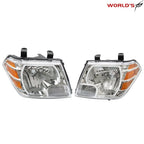 Set of 2 Headlights for Nissan Frontier (2009–2021)