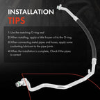 A/C Refrigerant Suction Line Hose for Nissan Altima (1998–2001)