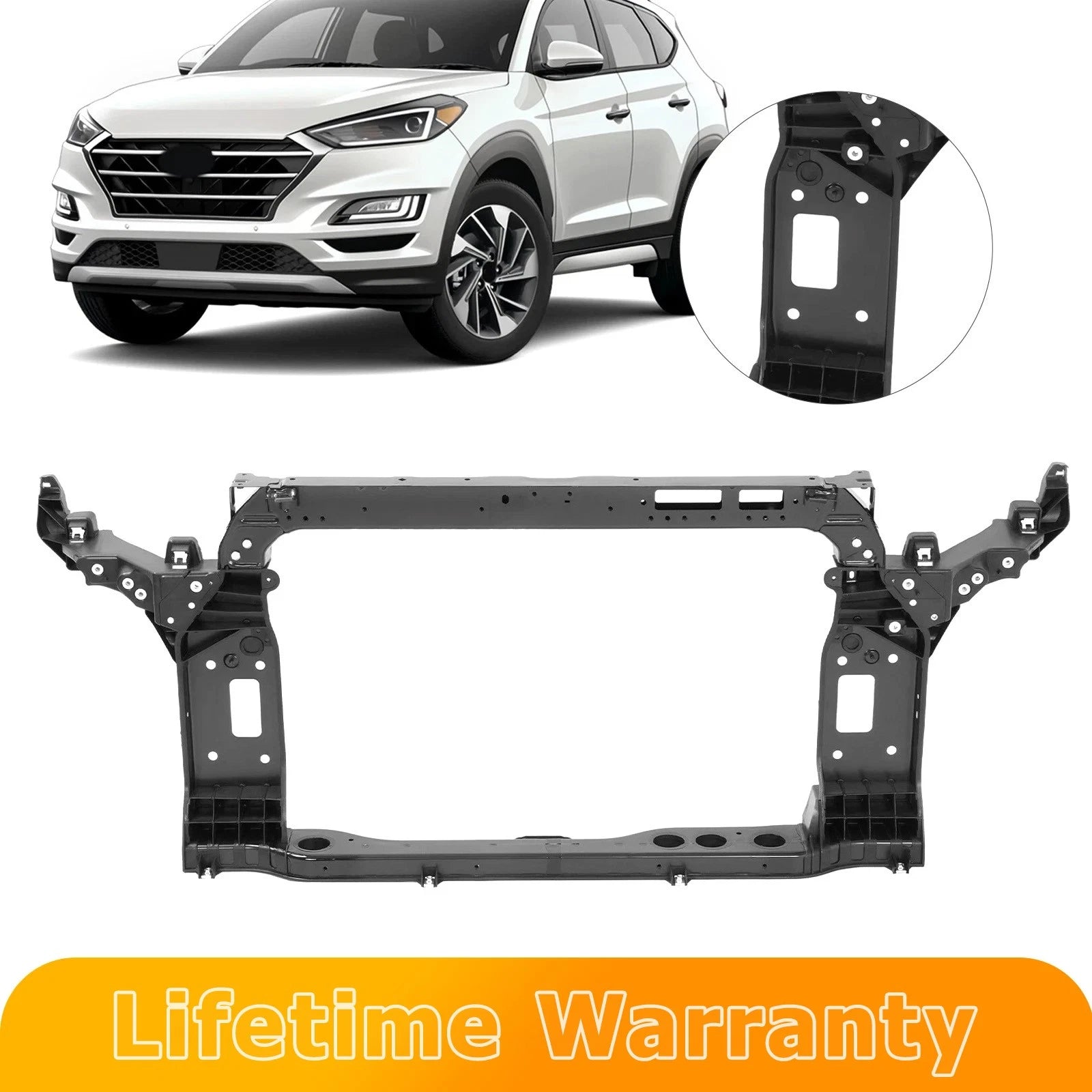 Radiator Support Core Assembly Steel for Hyundai Tucson (2016–2021) #64101D3000