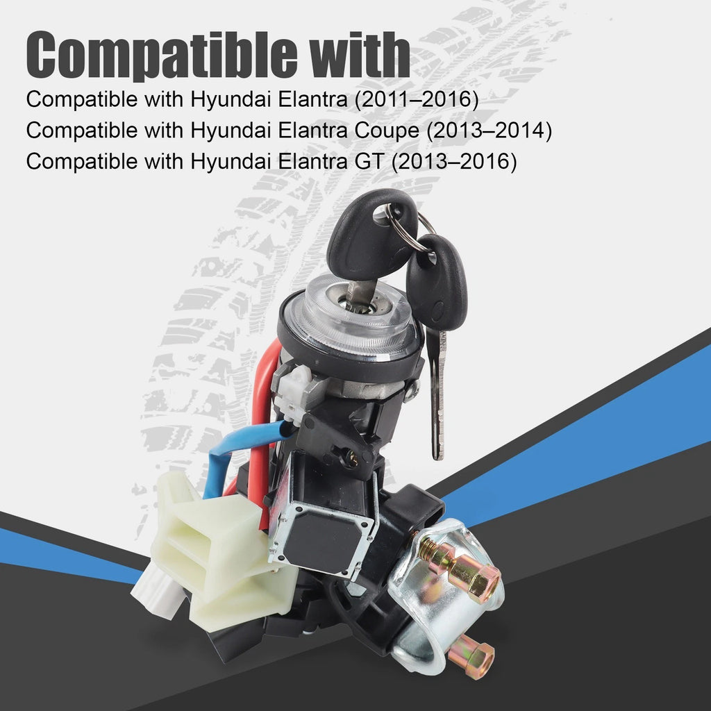Ignition Lock Cylinder Assembly for Hyundai Elantra (2011-2016)