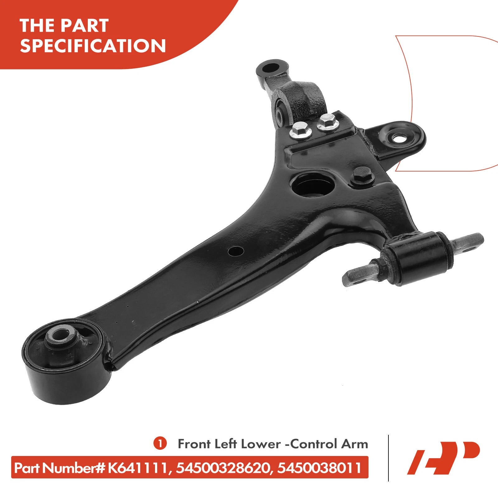 2X Front Control Arm for Hyundai Sonata (2002-2005) Kia Optima (2001-2005)
