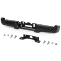 Rear Bumper Face Bar for F250 F350 (2017–2022) w/Park Sensor Holes, Black