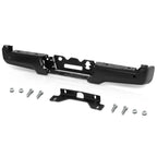 Rear Bumper Face Bar for F250 F350 (2017–2022) w/Park Sensor Holes, Black