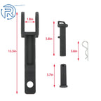 Tow Hook Set for Kenworth T170, Peterbilt 384, 386, 387 (2000-2023)