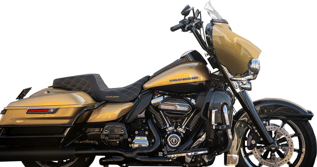 Klock Werks Flare Windshield 6.5" Clear for FLH (2001–2023) KWW-01-0702