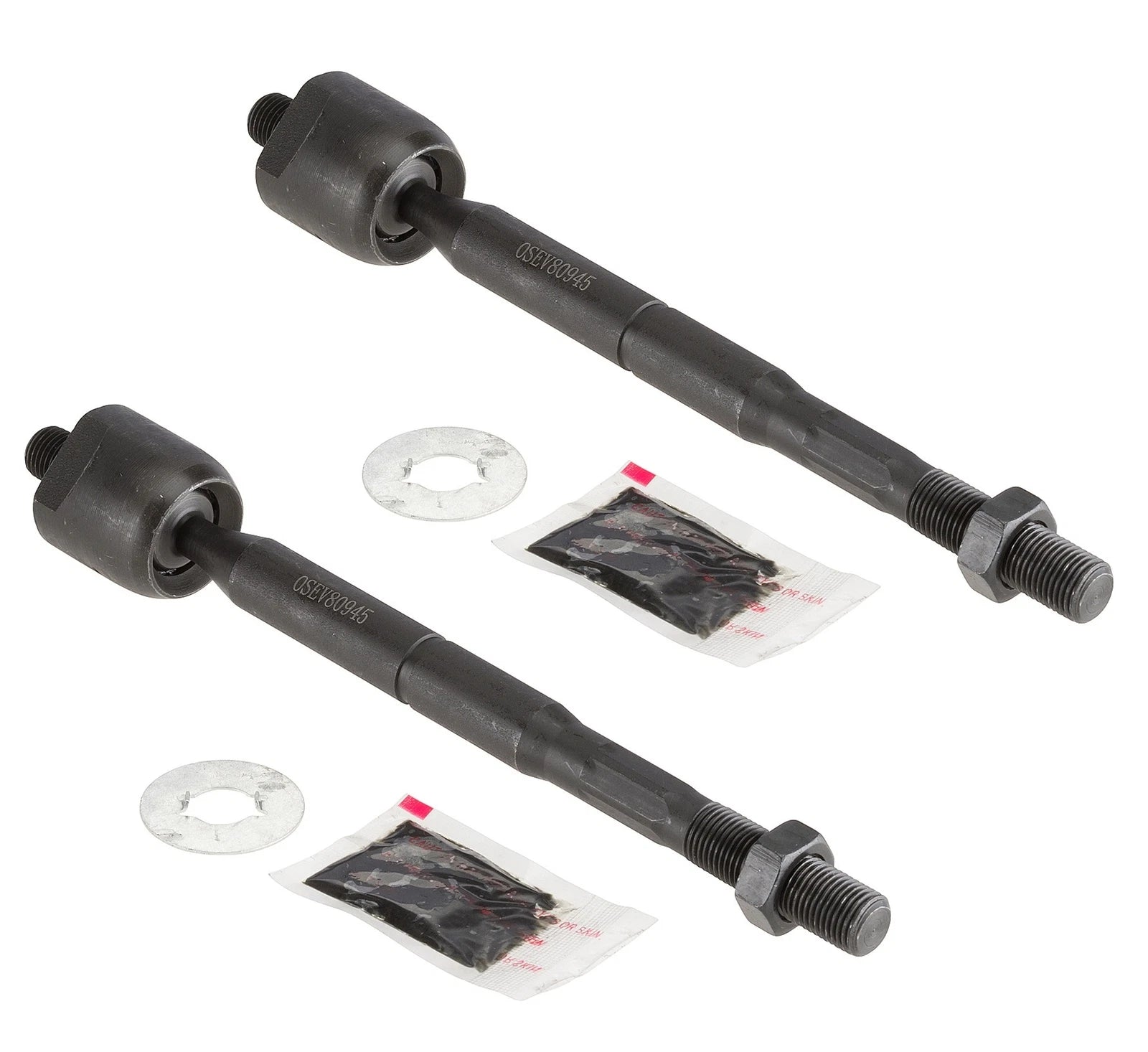 Set of 2 Front Inner Steering Tie Rod Ends for Toyota Highlander Lexus RX330 RX350