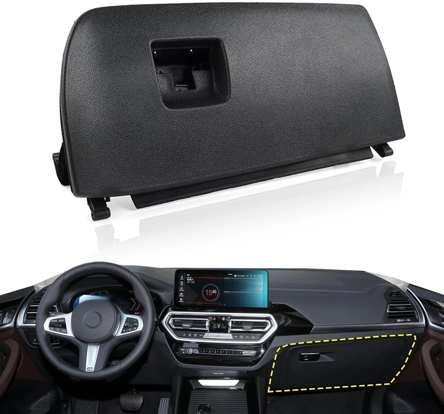 Dash Glove Box Door Lid for BMW X3 X4 F25 F26 (2011–2018) 51166839000