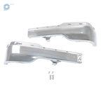 Chrome Split Front Bumper for GMC Yukon (2000–2006) Sierra 1500 2500 3500 (1999–2002)