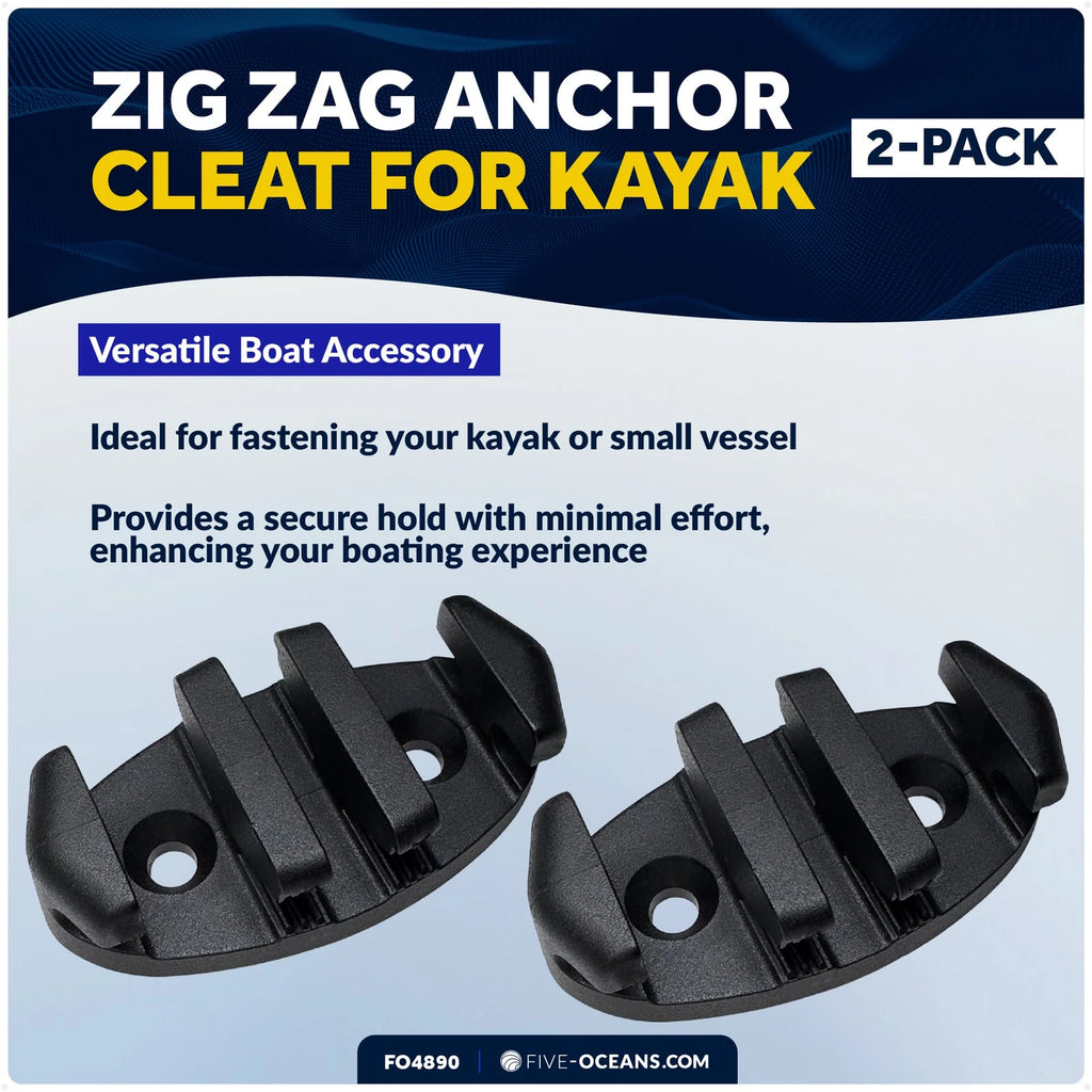 2X Zig Zag Anchor Cleat for Various Boats (FO4890)