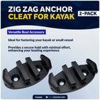 2X Zig Zag Anchor Cleat for Various Boats (FO4890)
