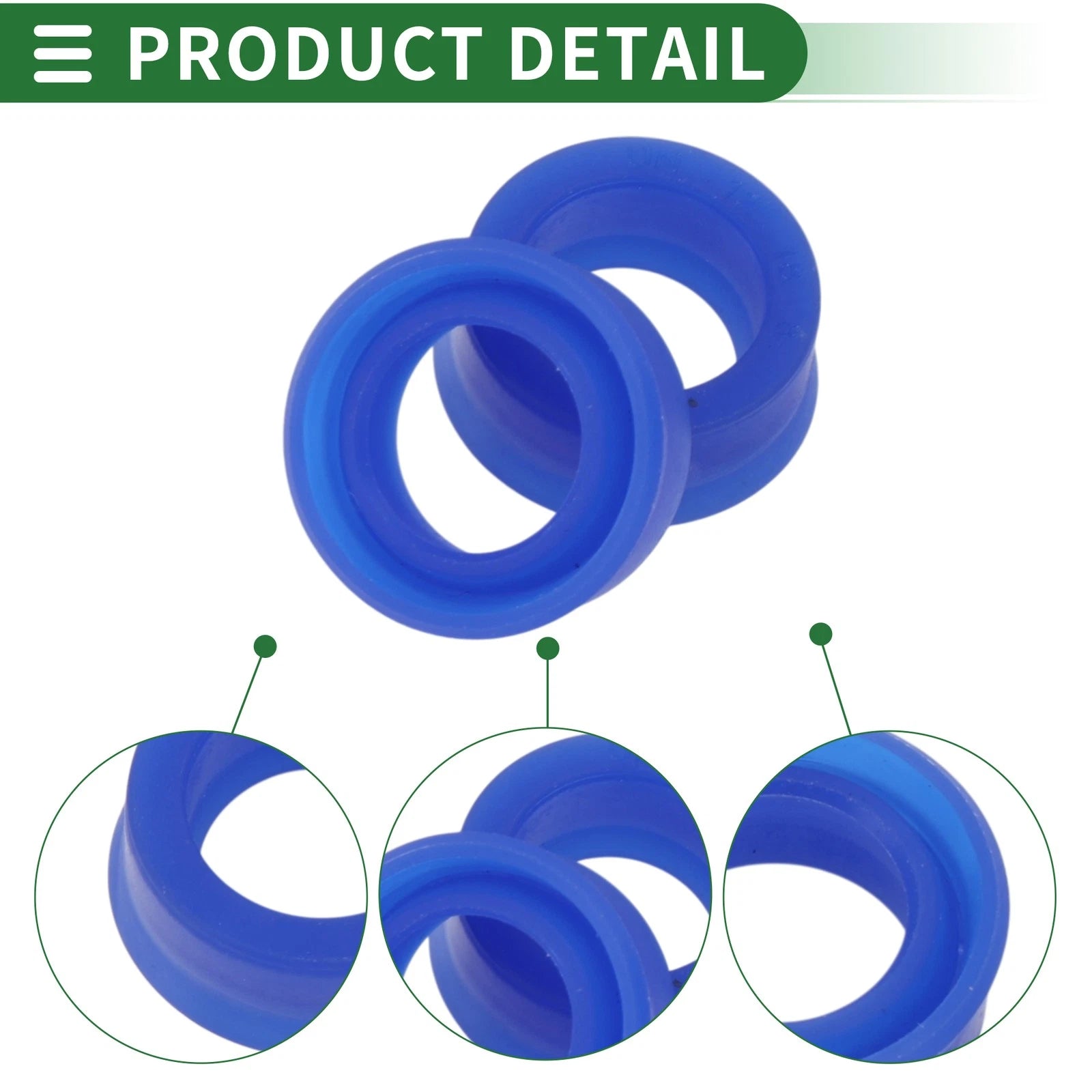 Set of 10 Oil Seal Rotary Shaft Seal 12x18x8mm High Pressure TPU