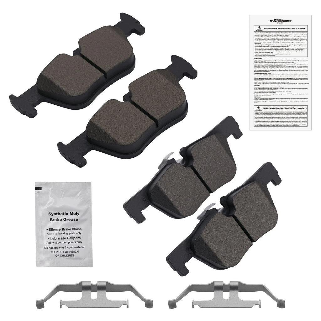 Rear Ceramic Brake Pads Kit for BMW 430i xDrive, 328d xDrive (2014–2020)