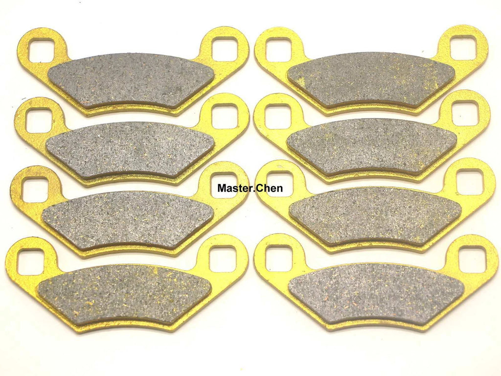 Set of 4 MC Front Rear Brake Pads for Polaris Sportsman 400 500 800 (2008–2009)