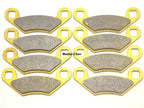 Set of 4 MC Front Rear Brake Pads for Polaris Sportsman 400 500 800 (2008–2009)
