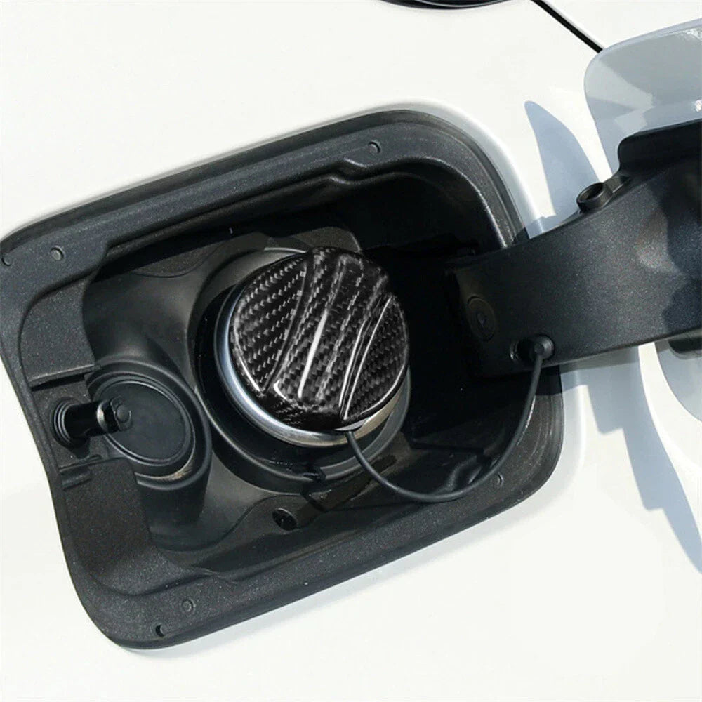 Carbon Fiber Gas Fuel Cap Cover for BMW 3 Series (F30, E36, E46, E39, E90, E92, E93, M3)