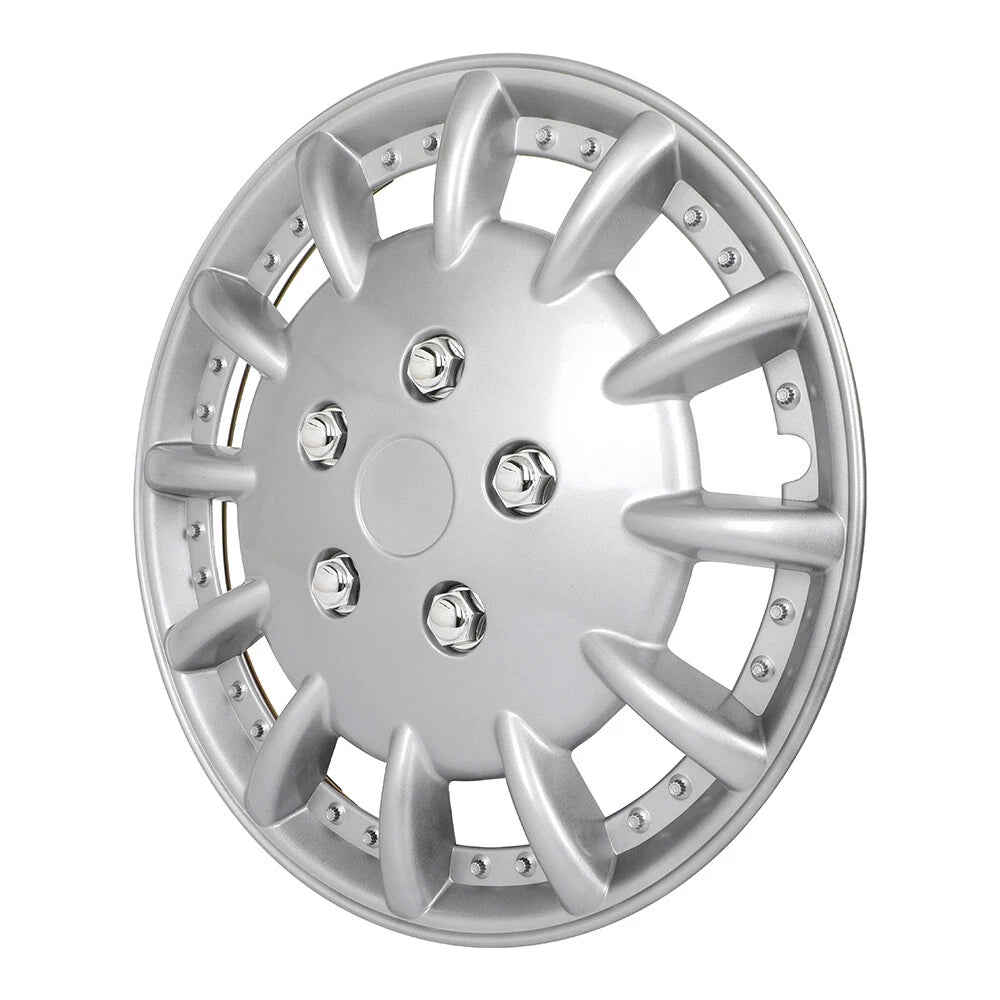 Set of 4 Wheel Hub Caps for R13 Tire & Rim (Fits Various Models)