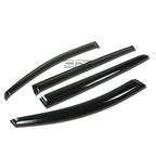 Set of 2 Smoke Tint Window Shade Visors for Honda Civic (2011–2014)
