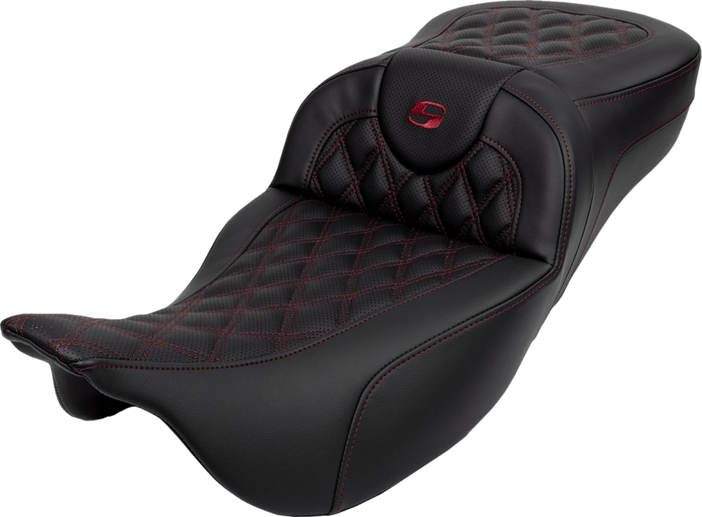 SADDLEMEN Roadsofa Extended Reach Seat for Harley Davidson (2014–2023)