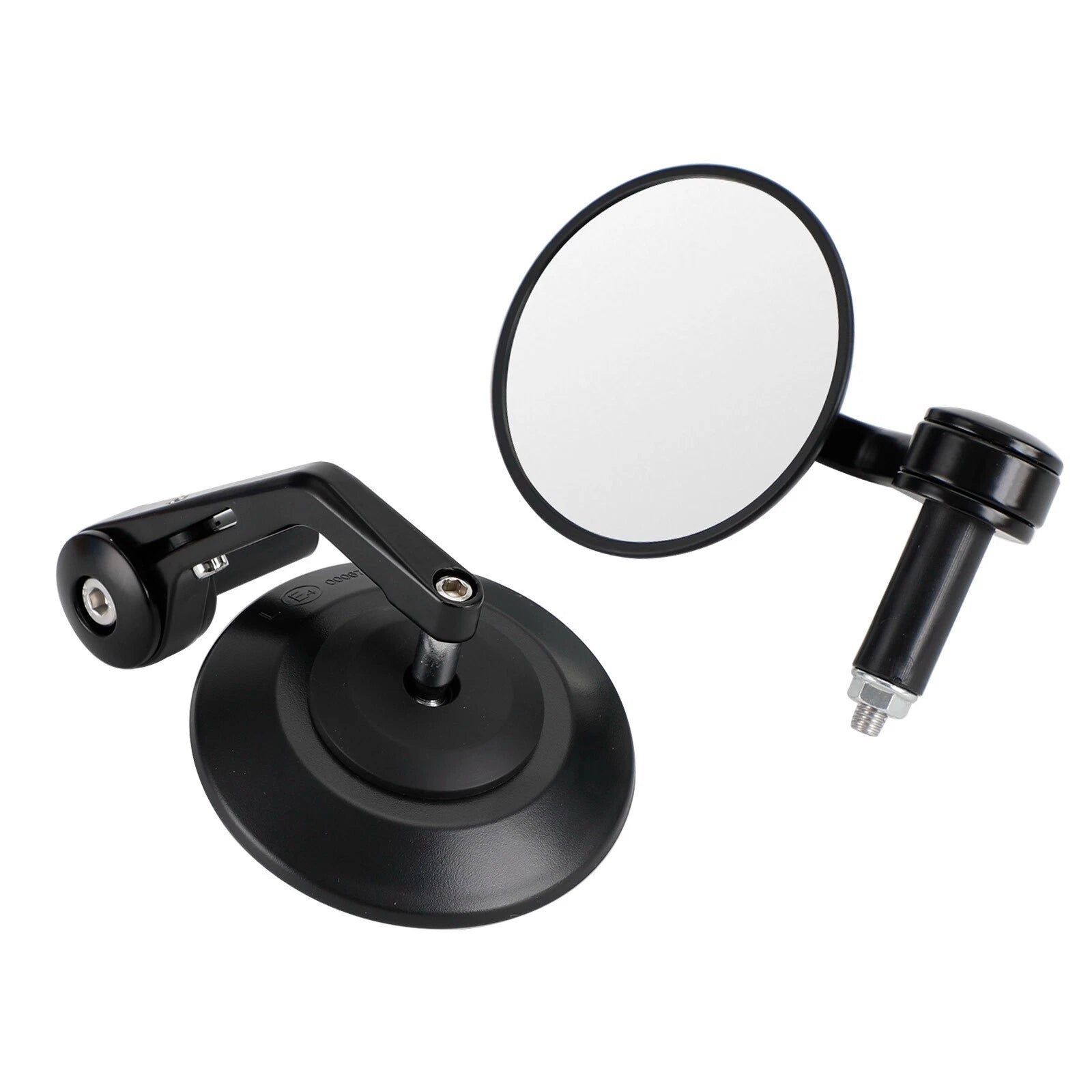 2X Handlebar End Mirrors for Custom Motorcycles (22mm 7/8")