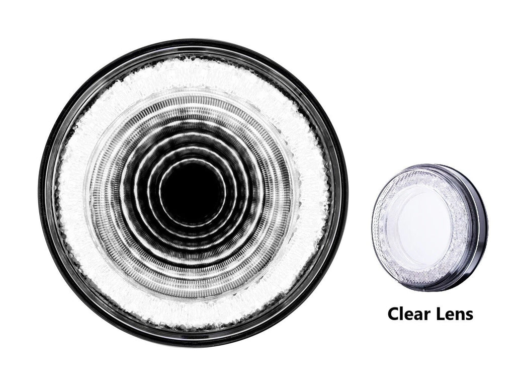 4 Inch Round LED Backup Reverse Light Replacement for Semi Trucks Trailers ( )