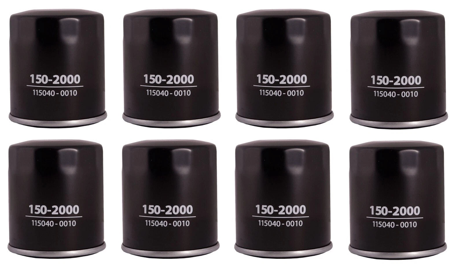 Set of 8 Engine Oil Filters for Chevy, Daihatsu, Geo, Pontiac, Scion, Toyota L4