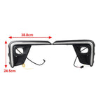 Black Fog Light Turn Signal Pair for Honda BR-V (2022-2023)