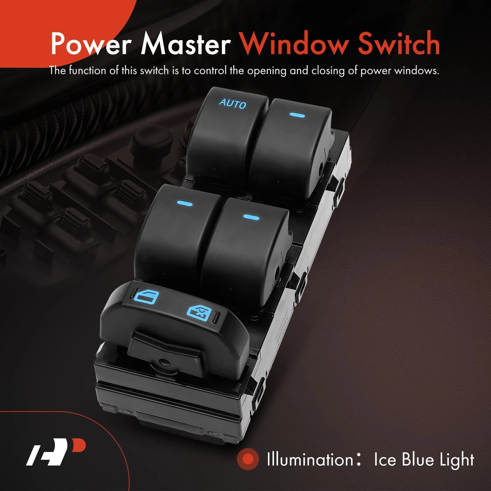 Front Left Power Window Switch for Ford Taurus (2010-2012) Flex (2009-2019)