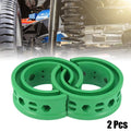 2X Green Coil Spring Rubber Buffer C Type for Ford, Chevy (Universal)