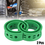 2X Green Coil Spring Rubber Buffer C Type for Ford, Chevy (Universal)