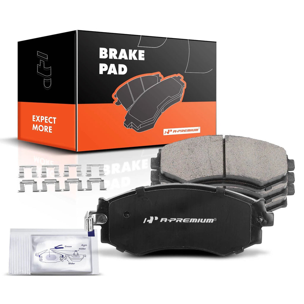 Set of 4 Front Ceramic Brake Pads for Nissan Sentra (2004–2006)