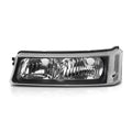 Bumper Lights for Silverado/Avalanche (2003–2007) Black Housing Clear Corner