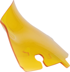 Klock Werks Kolor Flare Sport Windshield 4" for FLH (KWW-01-0676) - Yellow