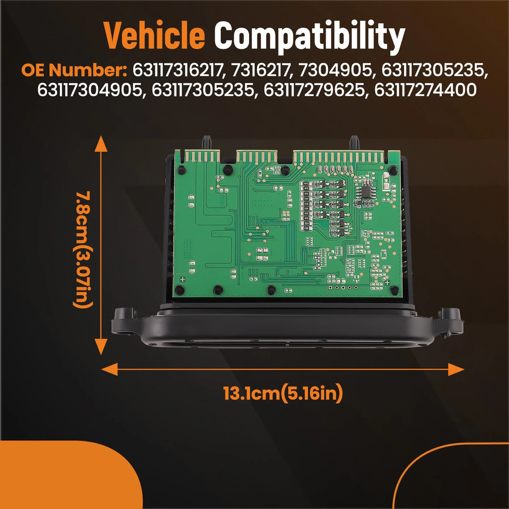 Control TMS Module for BMW F07 535i F10 (2009–2017) 63117316217