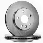 Front Disc Brake Rotors & Ceramic Pads for Chevy Malibu (2013-2015)
