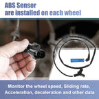 Set of 2 Rear ABS Wheel Speed Sensors No. 34526752683 for BMW 330i (2006–2013)