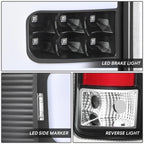 LED C-Tube Bar Tail Brake Light Lamp for GMC Sierra 1500 2500 HD (2007–2014)