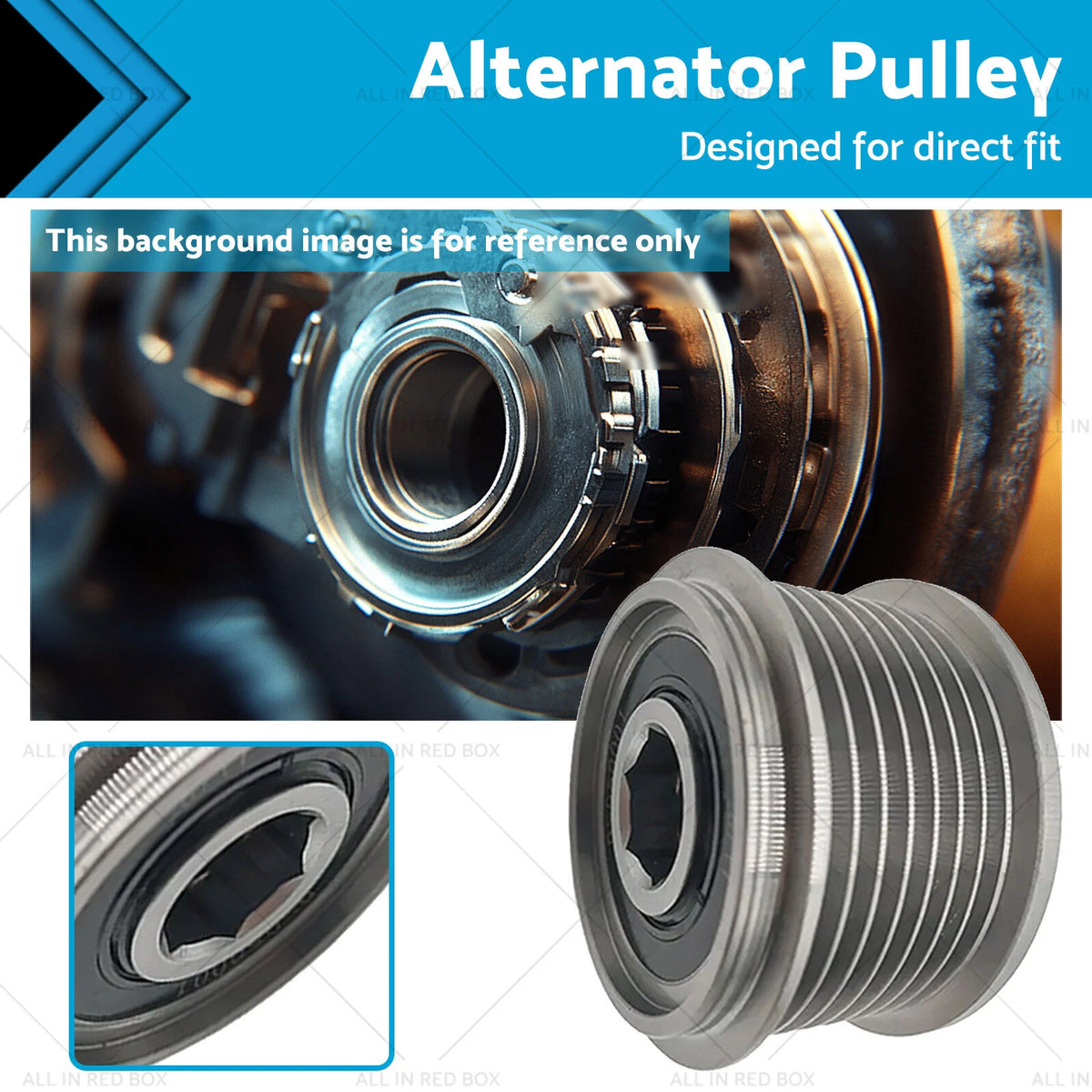 Alternator Pulley for Nissan Patrol GU Y61 (TESY61 UELY61 UENY61 UETY61)