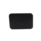 2.5mm Aluminum Black License Plate for Motorcycle DIY